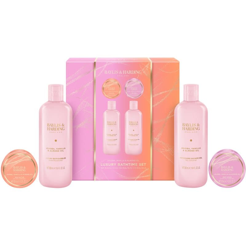 Jojoba, Vanilla & Almond Oil zestaw upominkowy do ciała
