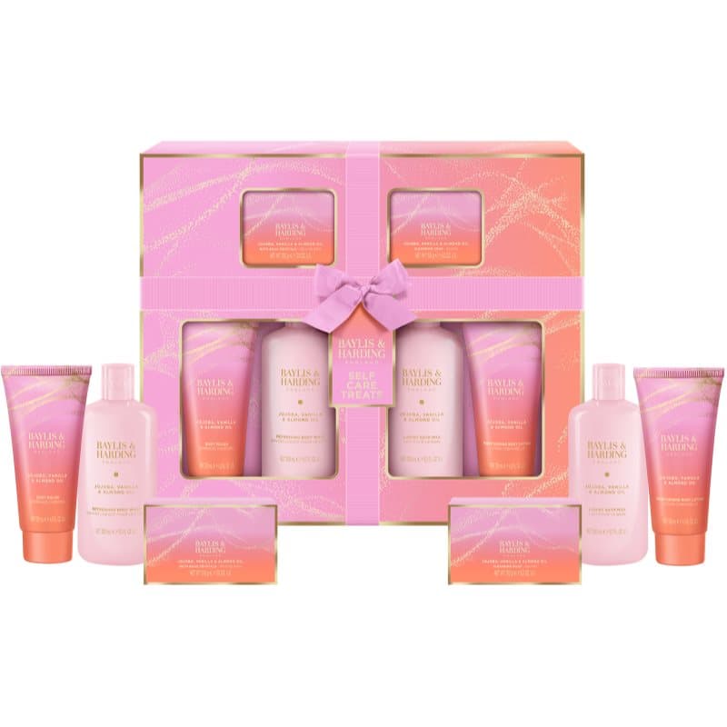 Jojoba, Vanilla & Almond Oil zestaw upominkowy do ciała