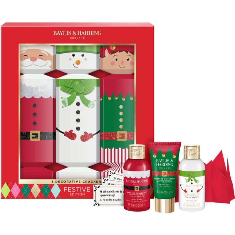Festive Edition Decorative Crackers zestaw upominkowy