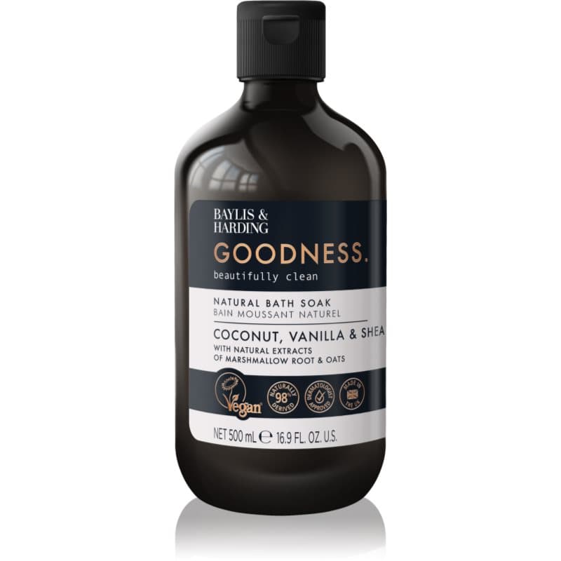 Goodness Coconut, Vanilla & Shea piana do kąpieli