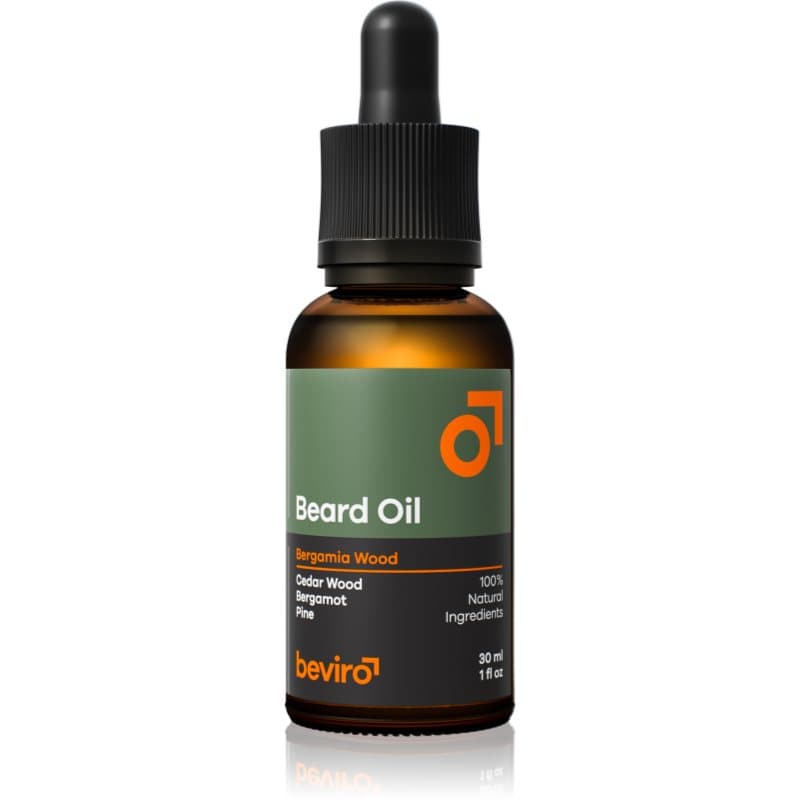 Bergamia Wood olejek do brody o zapachu drzewa