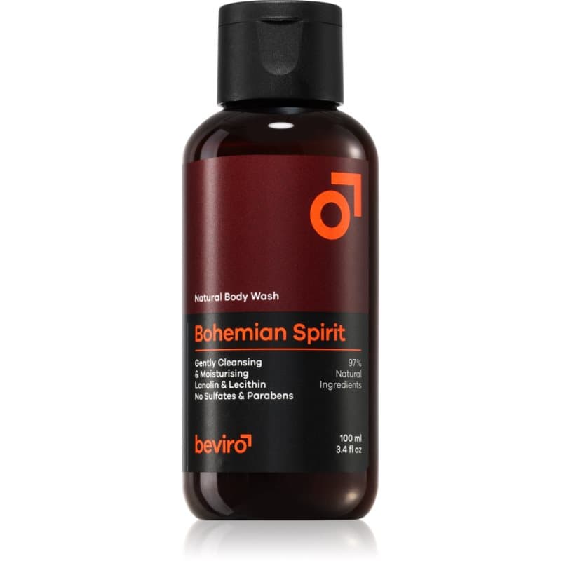 Bohemian Spirit Natural Body Wash naturalny żel pod prysznic dla mężczyzn