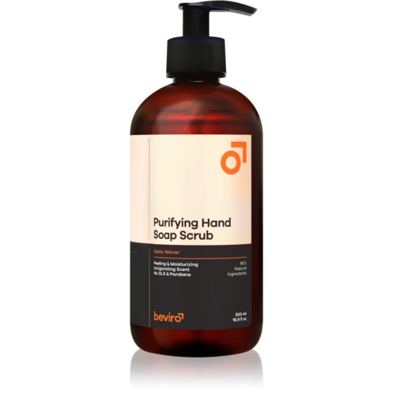Purifying Hand Soap Scrub mydło oczyszczające z efektem peelingu Zesty Vetiver