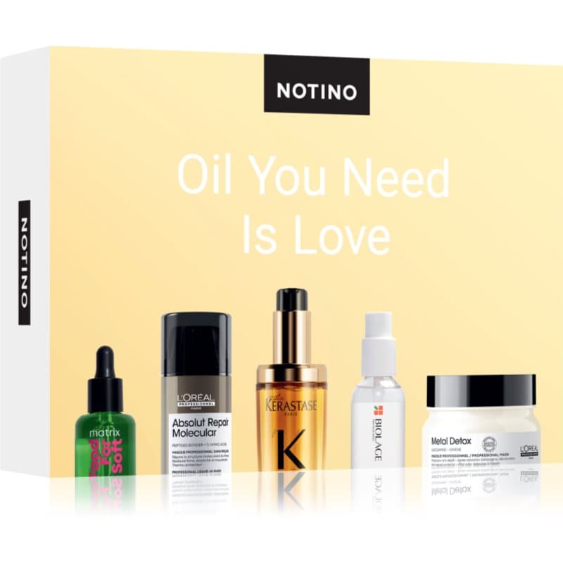 Discovery Box Notino Oil You Need Is Love zestaw do wszystkich rodzajów włosów