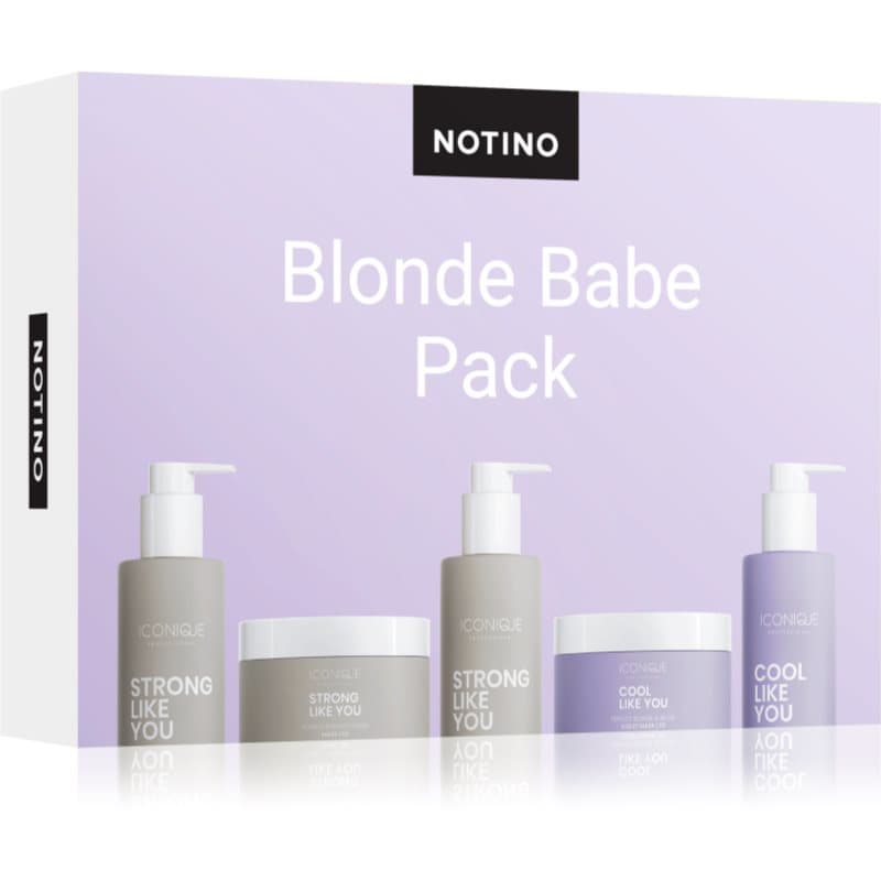 Discovery Box Notino Blonde Babe Pack (ICONIQUE Professional) zestaw dla kobiet