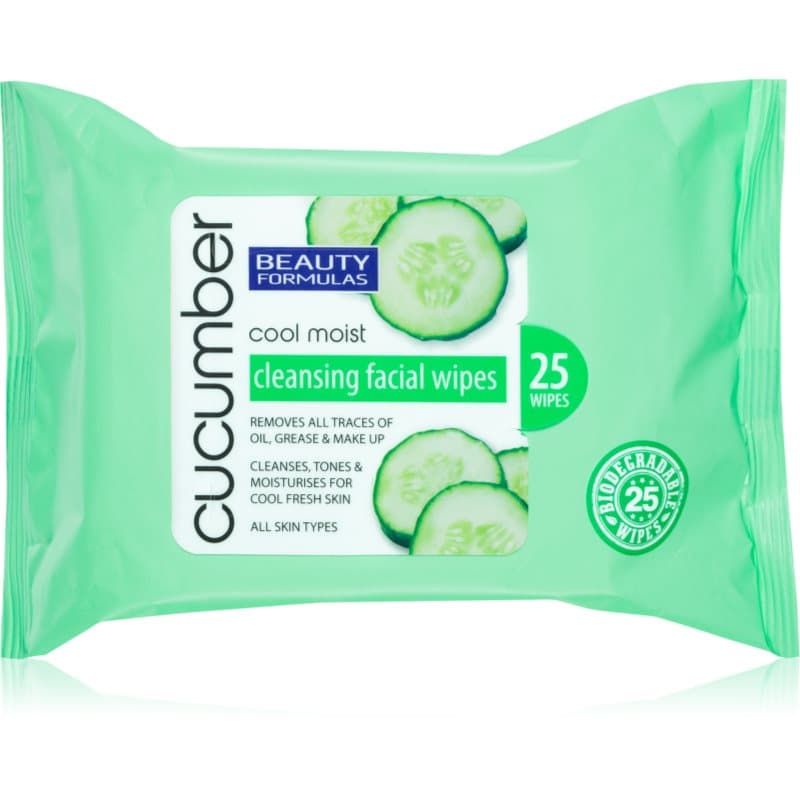 Cucumber chusteczki oczyszczające z wyciągiem z ogórka