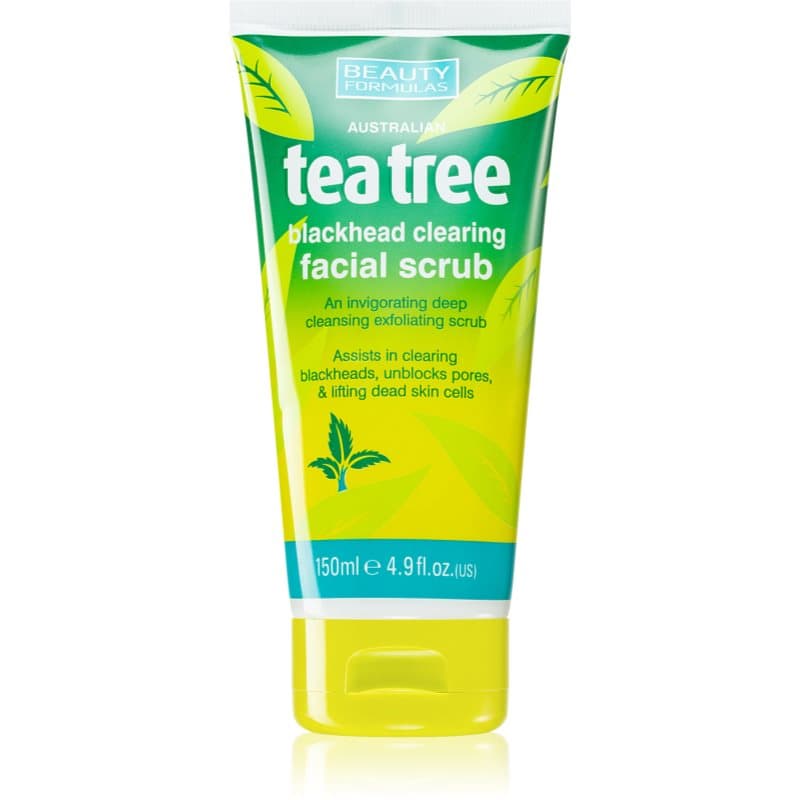 Tea Tree oczyszczający peeling do twarzy do skóry problemowej
