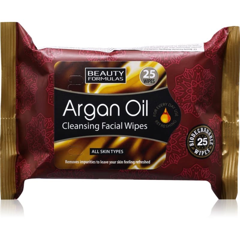 Argan Oil nawilżane chusteczki oczyszczające