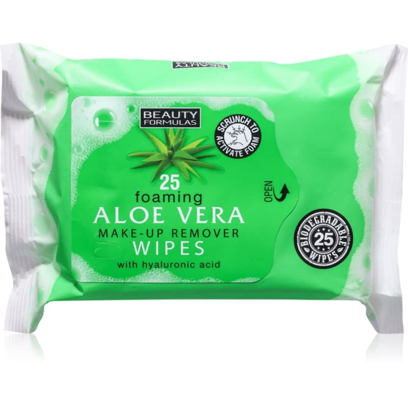 Aloe Vera nawilżane chusteczki oczyszczające z kwasem hialuronowym