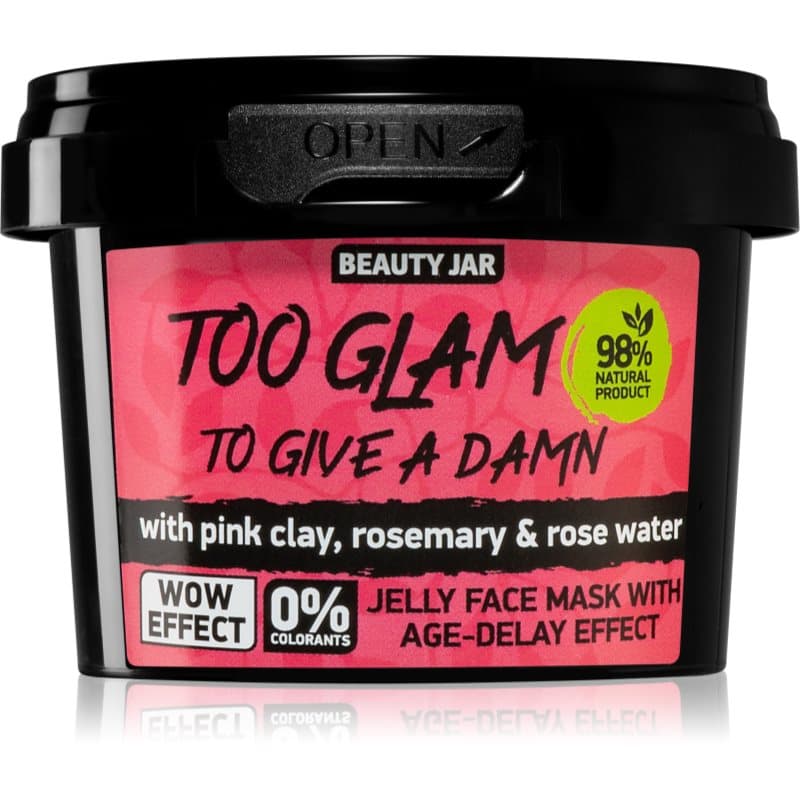 Too Glam To Give A Damn maseczka żelowa przeciw pierwszym oznakom starzenia skóry