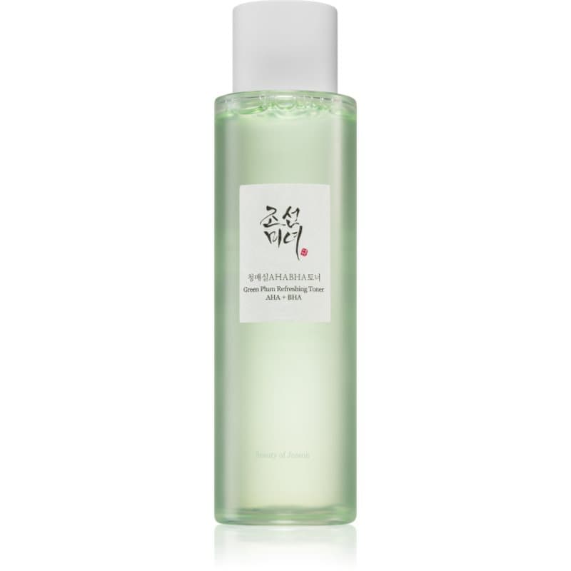 Green Plum Refreshing Toner AHA + BHA tonik delikatnie złuszczający do codziennego użytku