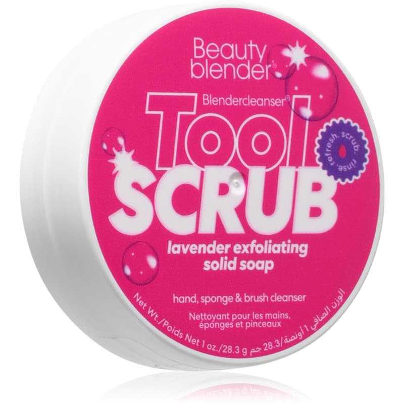Tool Scrub Lavender mydło do czyszczenia pędzli i gąbek do makijażu