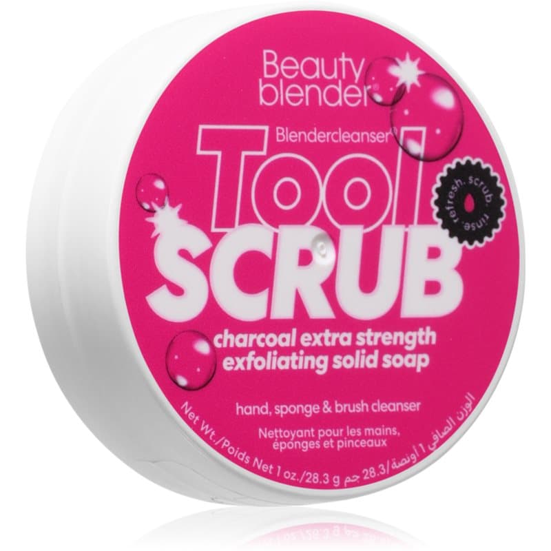 Tool Scrub Charcoal mydło do czyszczenia pędzli i gąbek do makijażu