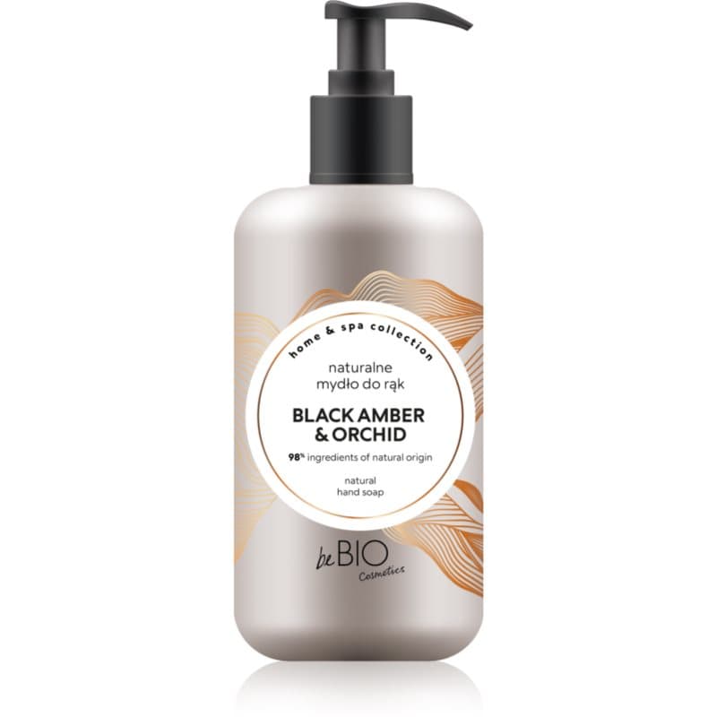 Home & Spa mydło naturalne do rąk Black Amber & Orchid