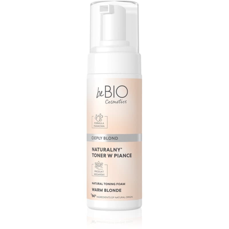 Natural Foam Toner Warm Blonde pianka tonująca do włosów