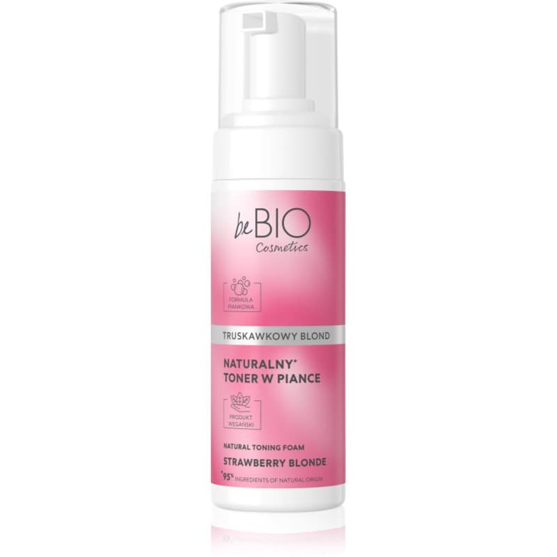 Naturalny toner w piance Truskawkowy Blond
