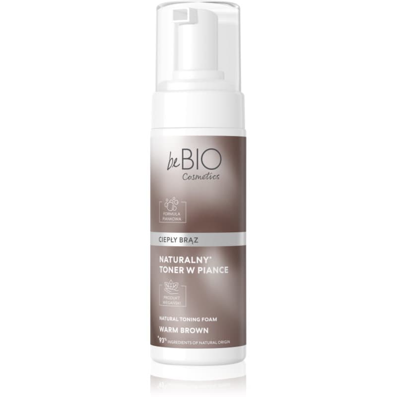 Natural Foam Toner Warm Brown pianka tonująca do włosów