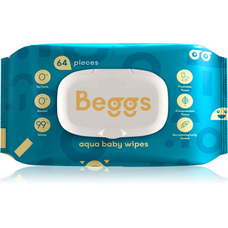 Aqua Baby Wipes delikatne nawilżane chusteczki dla dzieci
