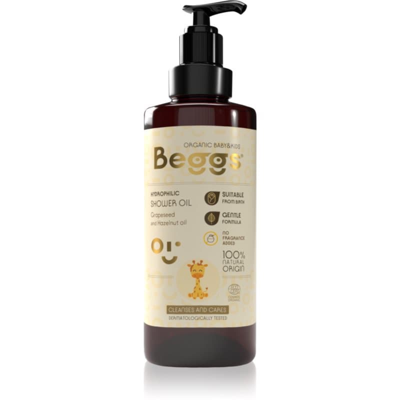 Organic Baby & Kids Hydrophilic Shower Oil olejek myjący dla dzieci od urodzenia