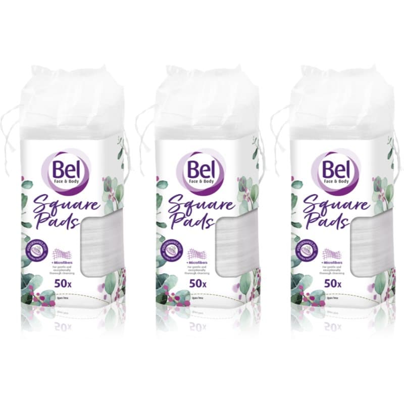 Face & Body Square Pads waciki do demakijażu wygodne opakowanie