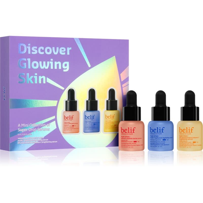 Super Drops Discover Glow Skin Kit zestaw upominkowy dla doskonałej skóry