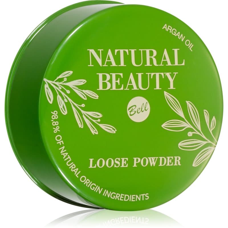 Natural Beauty matujący puder sypki z olejkiem arganowym
