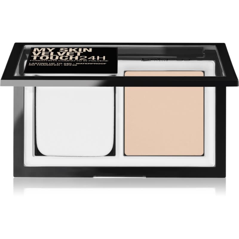 My Skin Velvet Touch 24H kompaktowy podkład pudrowy SPF 20 odcień 10N Ivory