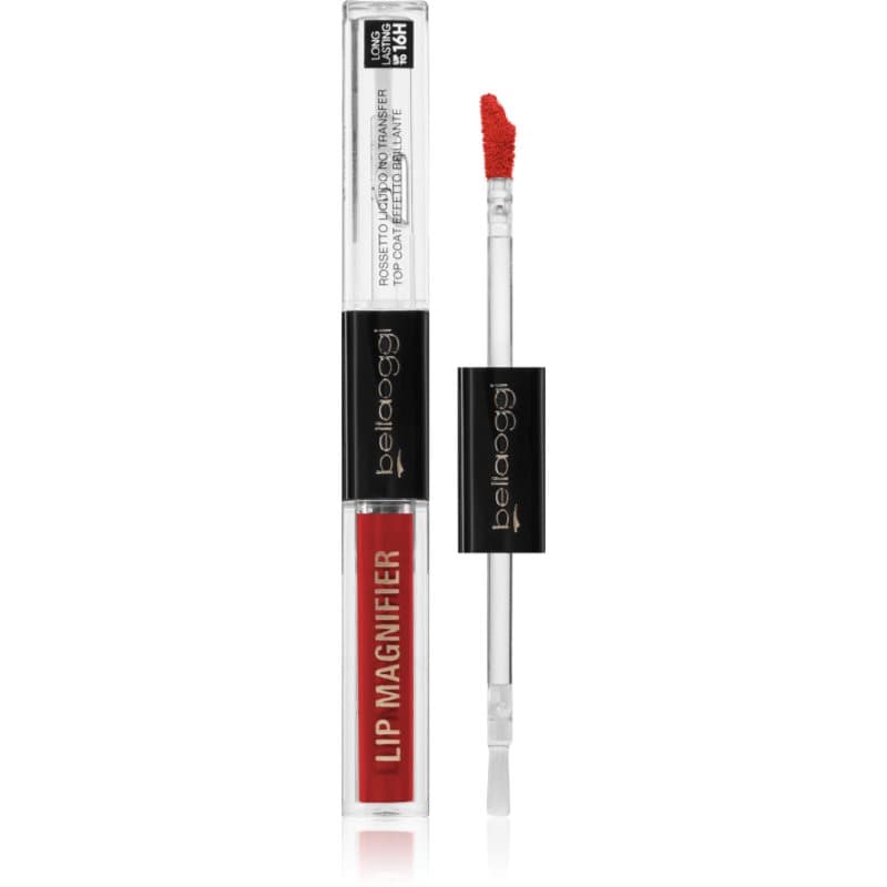 Lip Magnifier długotrwała pomadka i błyszczyk do ust 2 w 1 odcień Poppy Red