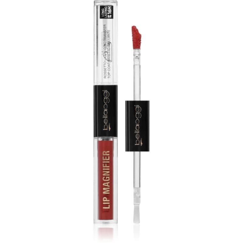 Lip Magnifier długotrwała pomadka i błyszczyk do ust 2 w 1 odcień Ruby Red