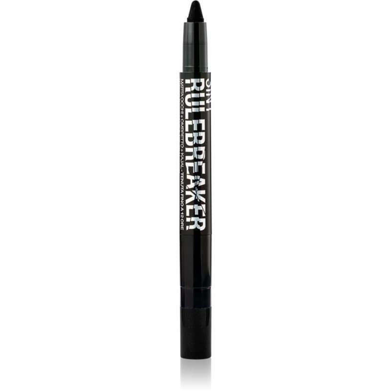 Rule Breaker 3 In 1 wodoodporna kredka do oczu 3 w 1 odcień Black