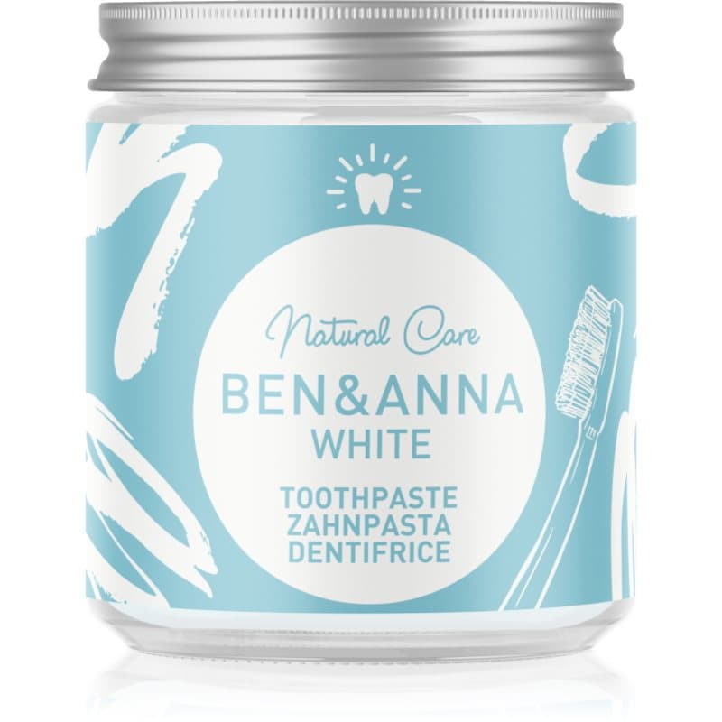 Natural Toothpaste White pasta do zębów w szklanym słoiczku o działaniu wybielającym