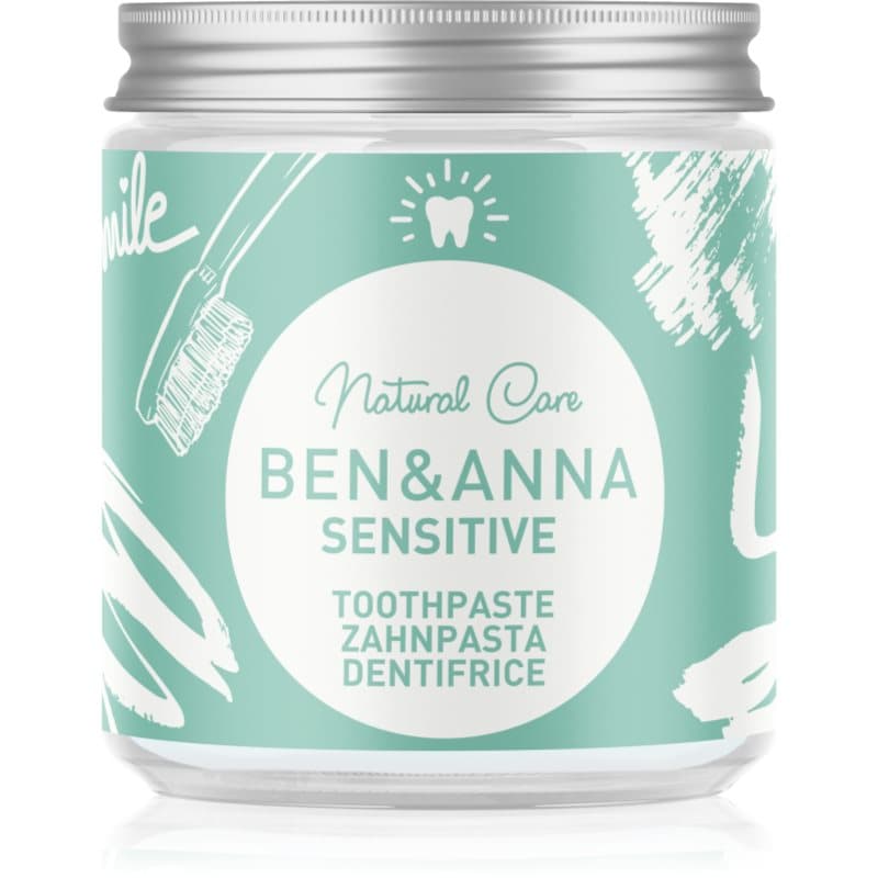 Natural Toothpaste Sensitive pasta do zębów w szklanym słoiczku dla wrażliwych zębów
