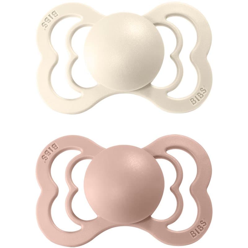 Supreme Natural Rubber Size 1: 0+ months smoczek Ivory / Blush