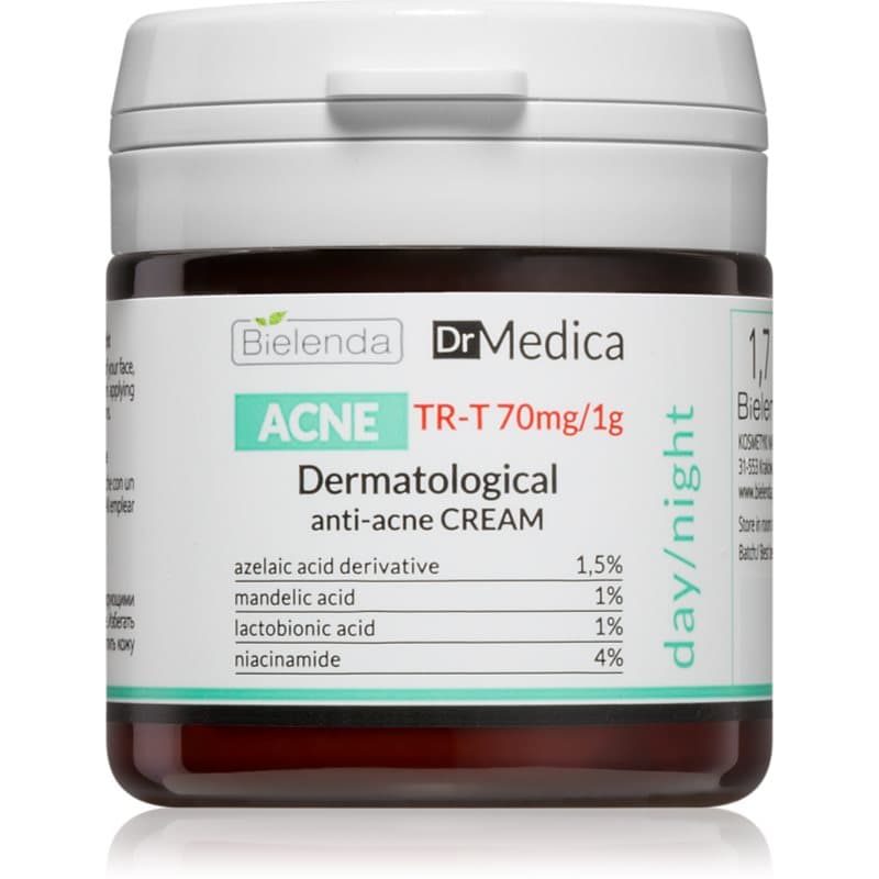 Dr Medica Acne krem do twarzy do skóry tłustej ze skłonnością do trądziku