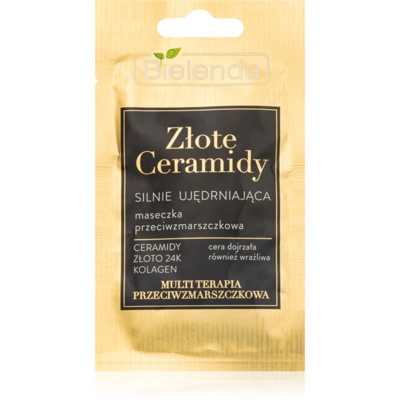Golden Ceramides przeciwzmarszczkowa maseczka do twarzy z ceramidami