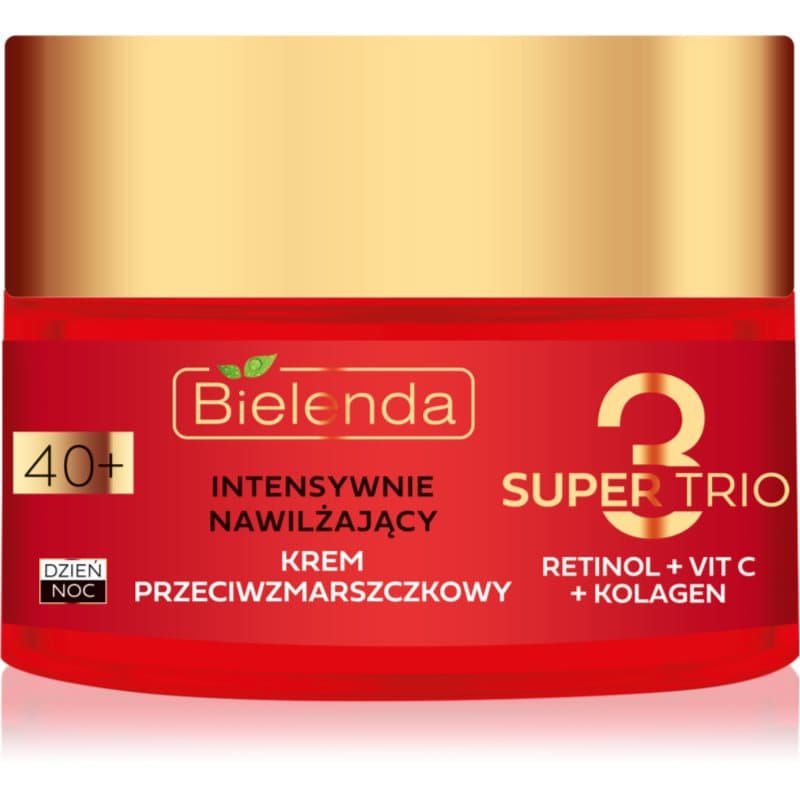 Super Trio intensywnie nawilżający krem przeciwzmarszczkowy 40+