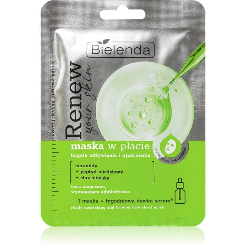 Renew Your Skin maska odżywcza w płacie