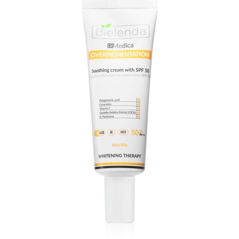 Dr Medica Overpigmentation łagodzący krem na dzień SPF 50