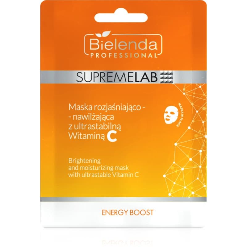 SupremeLab Energy Boost maska rozjaśniająco-nawilżająca z ultrastabilną witaminą C