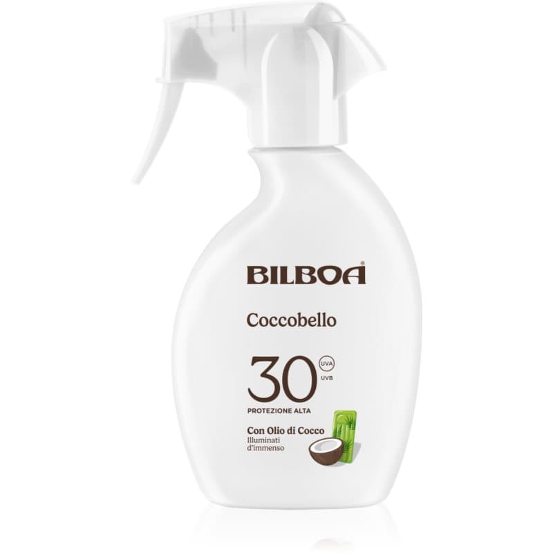 Coccobello Trigger spray do opalania Z olejkiem kokosowym. SPF 30