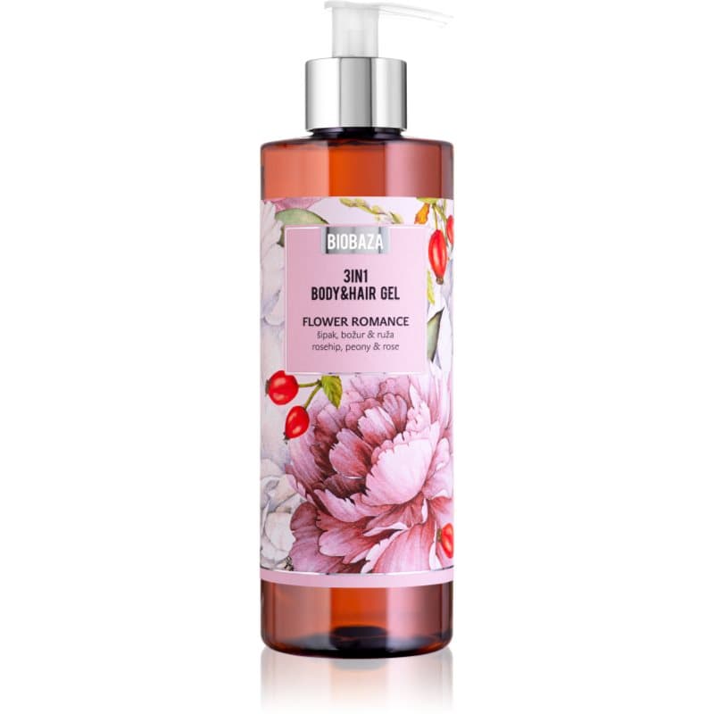 3in1 Body&Hair Gel Flower Romance szampon, odżywka do włosów i żel pod prysznic 3w1