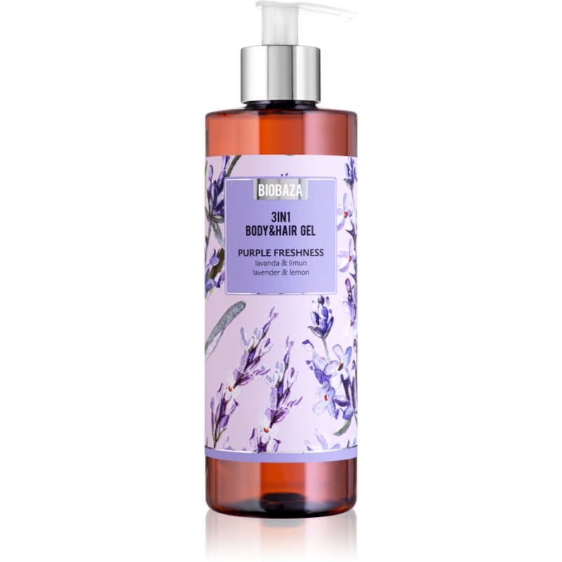 3in1 Body&Hair Gel Purple Freshness szampon, odżywka do włosów i żel pod prysznic 3w1