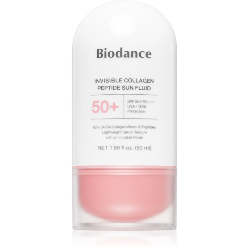 Invisible Collagen Peptide Sun Fluid emulsja do opalania z kolagenem SPF 50+