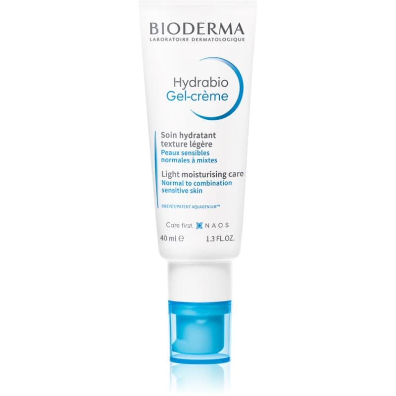 Hydrabio Gel-Crème lekki, żelowy krem nawilżający do skóry wrażliwej, normalnej i mieszanej