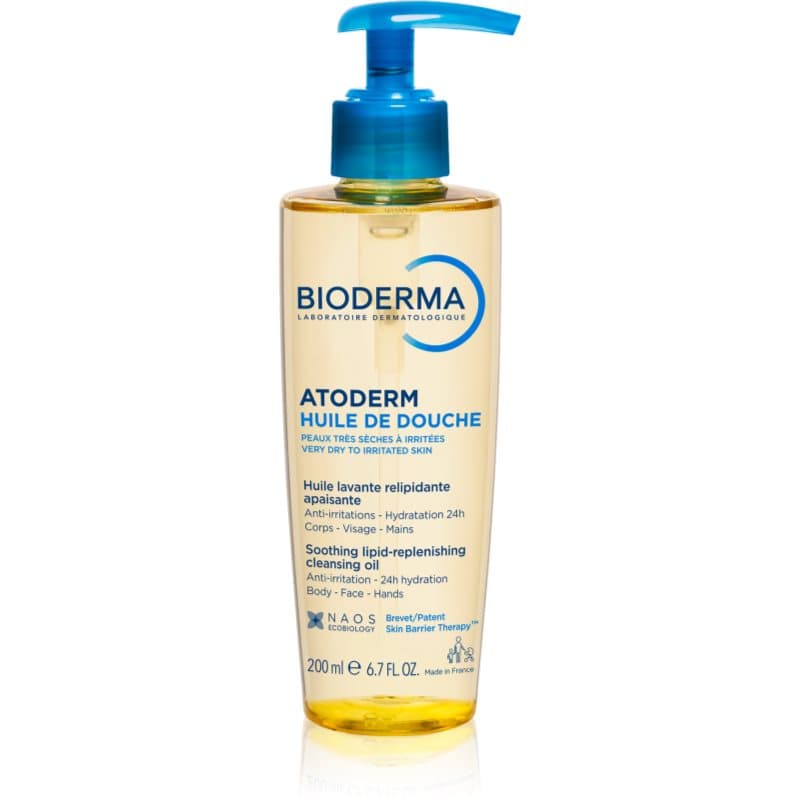 Atoderm Huile de Douche, nawilżający olejek do kąpieli i pod prysznic, od 1 dnia życia