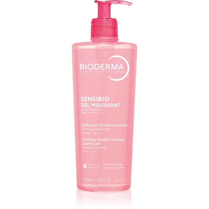 Sensibio Gel Moussant delikatny kojący żel oczyszczający do demakijażu