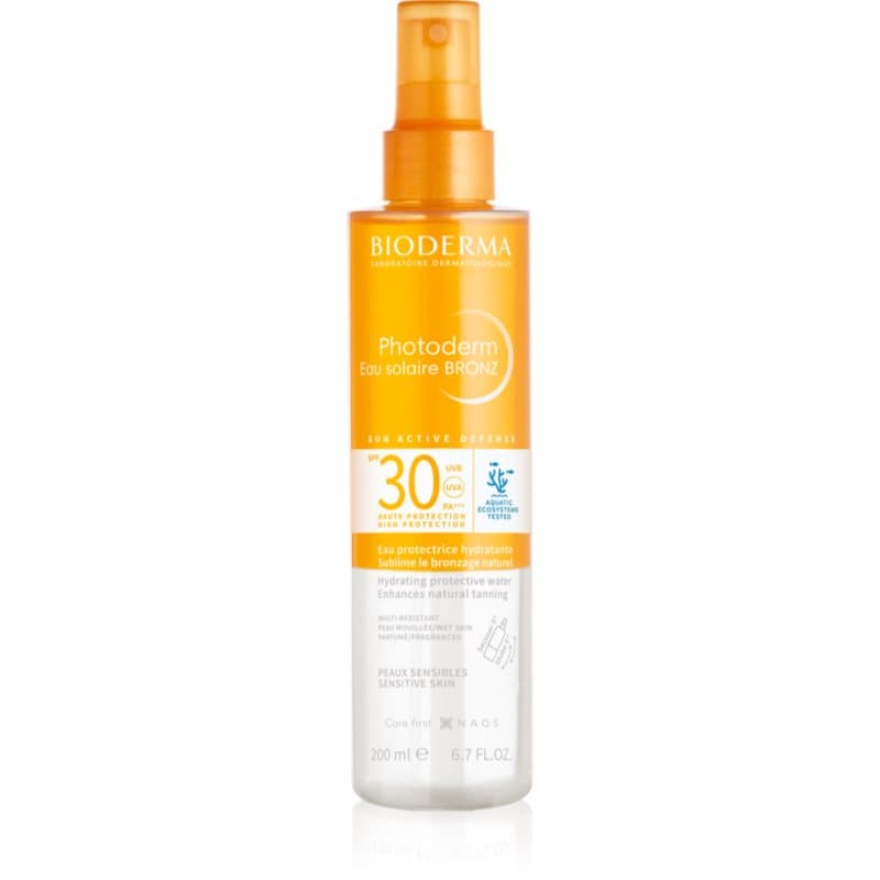 Photoderm Eau solaire BRONZ spray do opalania z bronzerem SPF 30