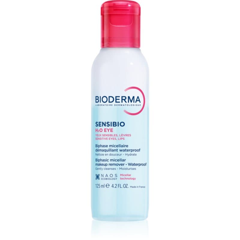 Sensibio H2O eye dwufazowy płyn micelarny do oczu i ust