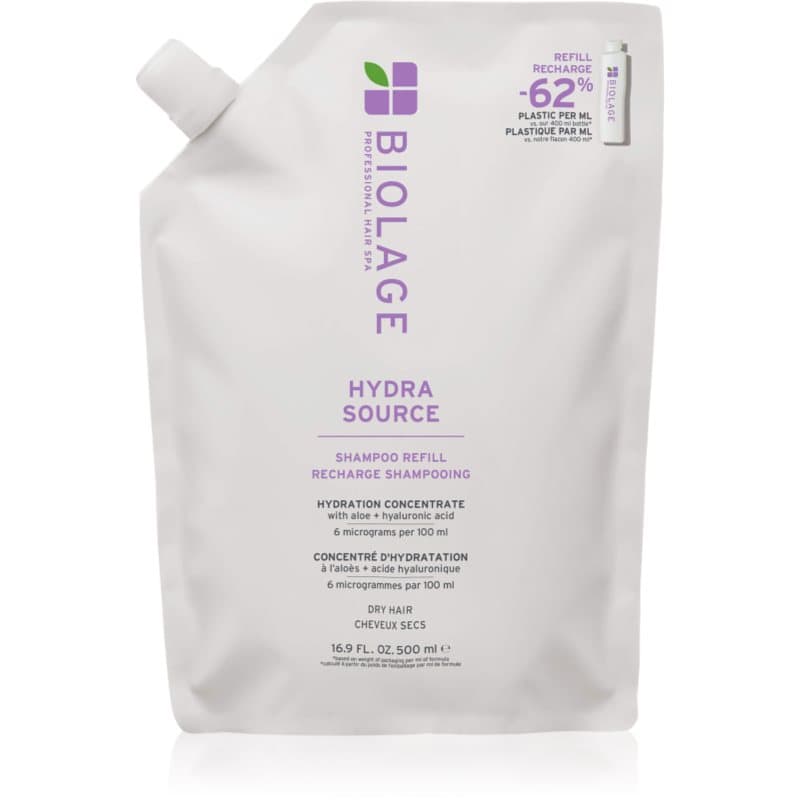 Essentials HydraSource Refill szampon do włosów suchych Refill