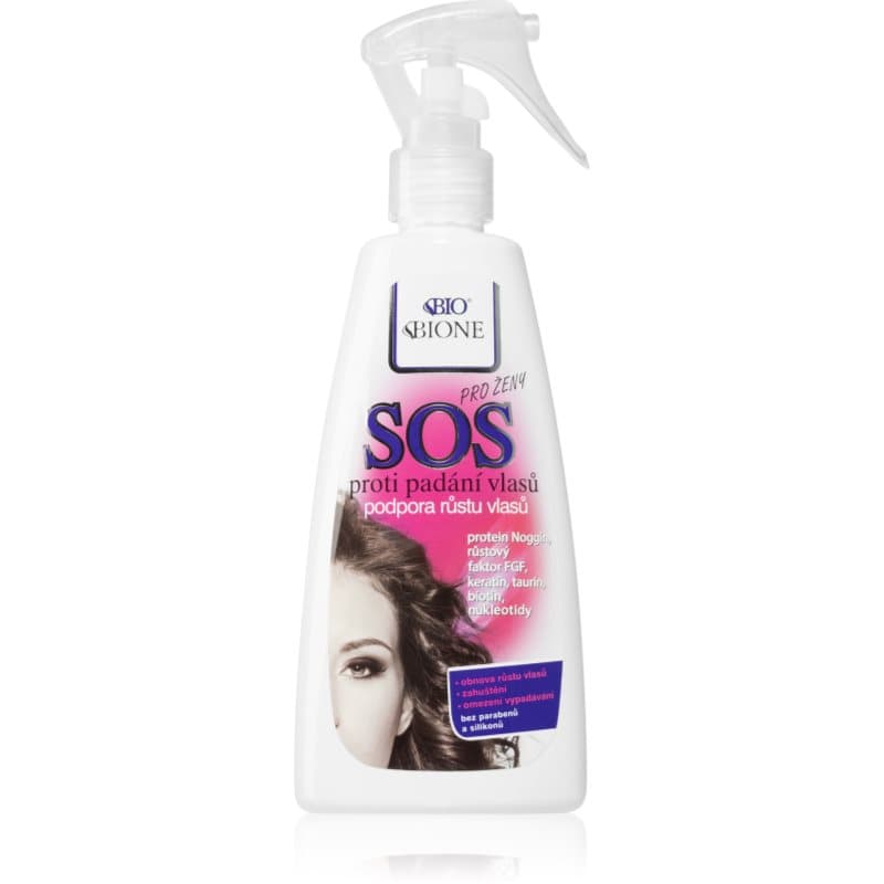 SOS spray wspomagający zdrowy wzrost włosów od nasady